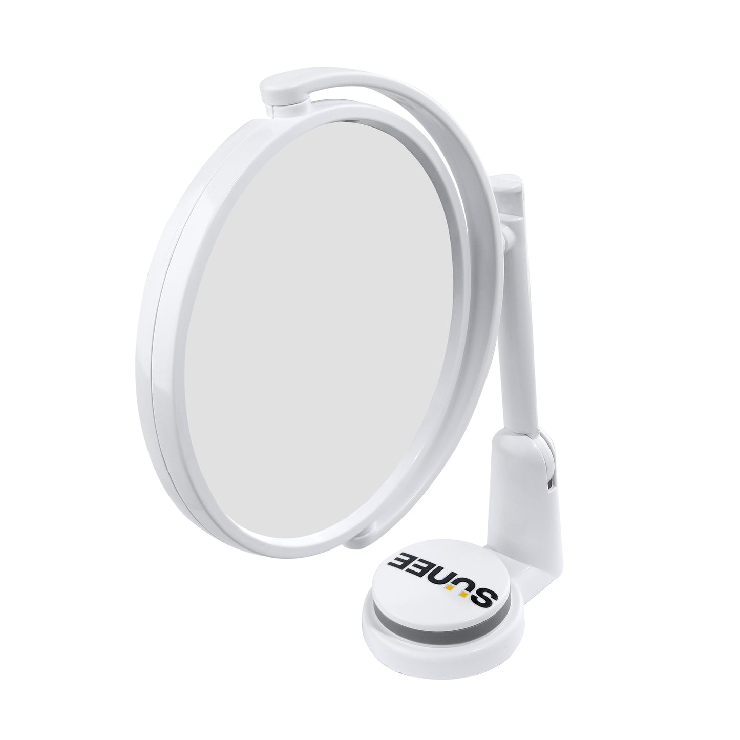 SUNEE Shaving mirrors With Small Mirror Shatterproof Anti Fog Mirror for Shower