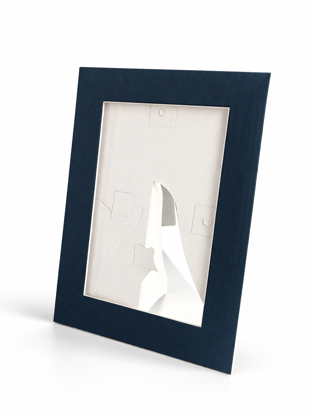 Annecy Set of 4 Paper Picture Frames, Assorted Color Photo Frame Set