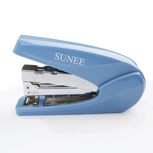 SUNEE Light Blue Mini Stapler,25 Sheet Capacity - Compact Office Stapler - Non-Slip Design