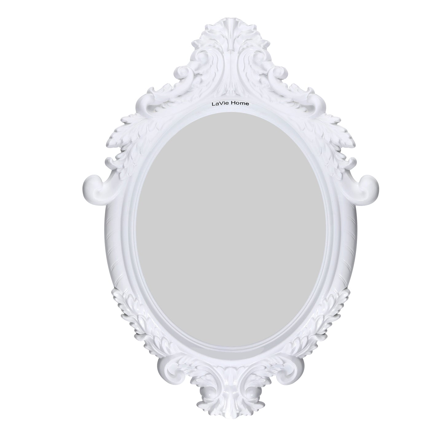 Lavie Home Decorative Mirror – Works of art of wood, wax, plaster or plastic, Stylish Accent for Bathroom, Entryway, or Living Room